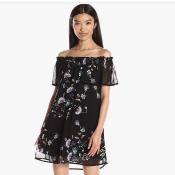 Rebecca Minkoff Dresses & Skirts - REBECCA MINKOFF Dawson Floral Off Shoulder Dress